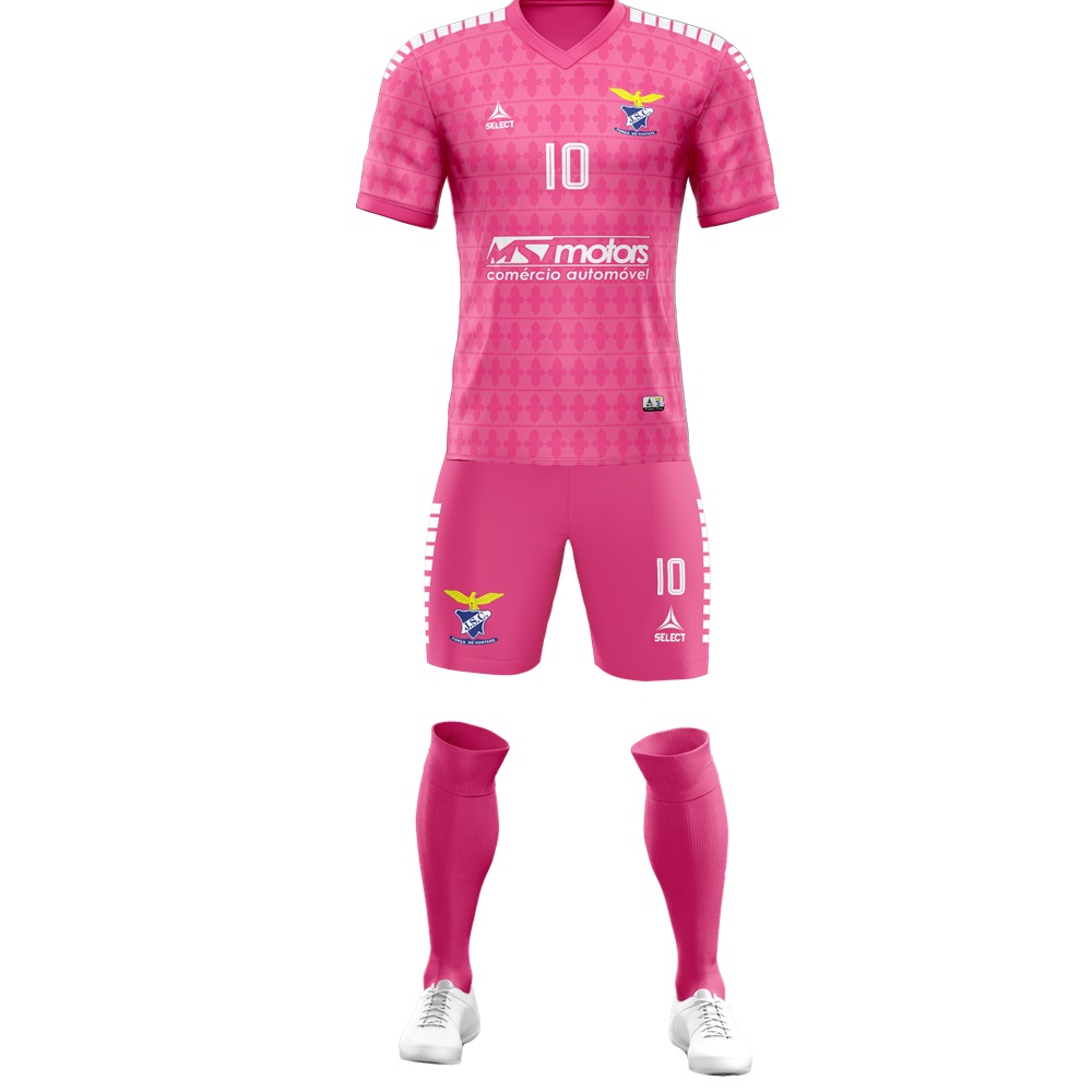 KIT JOGO GUARDA REDES ROSA INFANTIS/BENJAMINS